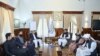 Afghanistan and Pakistan foreign officials 