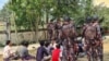 နယ်ခြားစီးဖြတ်ပြီး ခိုဝင်လာတဲ့ မြန်မာနယ်ခြားစောင့်တပ်ဖွဲ့ဝင်တွေကို ဘင်္ဂလားဒေ့ရှ်နယ်ခြားစောင့်တပ်က ထိန်းသိမ်းထားစဉ်(ဖေဖော်ဝါရီ ၅၊ ၂၀၂၄)