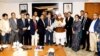 বাংলাদেশ বিনিয়োগ উন্নয়ন কর্তৃপক্ষ (বিডা) এর সম্মেলন কক্ষে, এফবিসিসিআইয়ের নবনির্বাচিত কমিটির সঙ্গে বৈঠকে প্রধানমন্ত্রীর বেসরকারি শিল্প ও বিনিয়োগ উপদেষ্টা সালমান এফ রহমান।