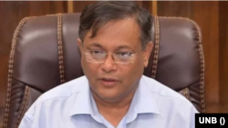 তথ্যমন্ত্রী হাছান মাহমুদ। 