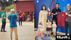 যুক্তরাষ্ট্র দূতাবাসে সাকিব, ক্রিকেট খেললেন পিটার হাস-এর সঙ্গে