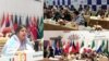 ভারতের নয়াদিল্লিতে অনুষ্ঠিত নবম জি-টুয়েন্টি পার্লামেন্টারি স্পিকারস সামিটে (পি-টুয়েন্টি), মেইনস্ট্রিমিং জেন্ডার ইক্যুয়ালিটি ফ্রম উইমেন্স ডেভলপমেন্ট টু উইমেন লেড ডেভলপমেন্ট শীর্ষক আলোচনা সভায় বাংলাদেশের জাতীয় সংসদের স্পিকার ড. শিরীন শারমিন চৌধুরী।