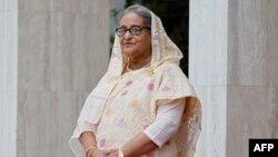 বাংলাদেশের প্রধানমন্ত্রী শেখ হাসিনা। 