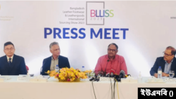ঢাকার একটি হোটেলে আয়োজিত সংবাদ সম্মেলনে বাংলাদেশের বাণিজ্যমন্ত্রী টিপু মুনশি। ৯ অক্টোবর, ২০২৩।