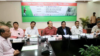 ইনস্টিটিউশন অফ ডিপ্লোমা ইঞ্জিনিয়ার্স, বাংলাদেশ (আইডিইবি) মিলনায়তনে 'কৃষি বিপ্লব ও জলবায়ু পরিবর্তনের প্রভাব' শীর্ষক সেমিনারে বক্তব্য রাখছেন বাংলাদেশের কৃষিমন্ত্রী ড. মো. আব্দুর রাজ্জাক। ১৮ সেপ্টেম্বর, ২০২৩। 