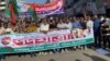 খালেদা জিয়ার বিদেশে চিকিৎসার দাবিতে বিএনপির পদযাত্রা