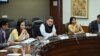 ভারতের পররাষ্ট্র মন্ত্রণালয়ে, নয়া দিল্লি সফররত বাংলাদেশের সাংবাদিক প্রতিনিধি দলের সঙ্গে মতবিনিময় সভায় ভারতের পররাষ্ট্র মন্ত্রণালয়ের মুখপাত্র ও অতিরিক্ত সচিব অরিন্দম বাগচী।