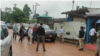 বাংলাদেশের কক্সবাজার জেলার রোহিঙ্গা শরণার্থী শিবির পরিদর্শন করছেন যুক্তরাষ্ট্র কংগ্রেসের একটি প্রতিনিধি দল। ১৪ আগস্ট, ২০২৩। 