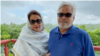 বিএনপি নেতা আমান উল্লাহ আমান এবং তাঁর স্ত্রী সাবেরা আমান। (ফাইল ছবি) 