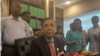 সচিবালয়ে সাংবাদিকদের সাথে আইনমন্ত্রী আনিসুল হক। ১১ অক্টোবর, ২০২৩।