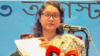 সাপ্তাহিক সংবাদ সম্মেলনে সাংবাদিকদের সঙ্গে কথা বলছেন পররাষ্ট্র মন্ত্রণালয়ের মুখপাত্র সেহেলী সাবরিন। ১৭ অগাস্ট, ২০২৩। 