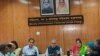 পরিবেশ, বন ও জলবায়ু পরিবর্তন মন্ত্রণালয়ের সম্মেলন কক্ষে এক সংবাদ সম্মেলনে মো. শাহাব উদ্দিন। ৪ অক্টোবর, ২০২৩।