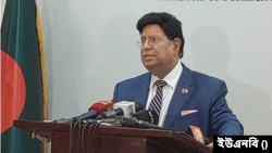 বাংলাদেশের পররাষ্ট্রমন্ত্রী ড. এ কে আব্দুল মোমেন। ১৫ অক্টোবর, ২০২৩।