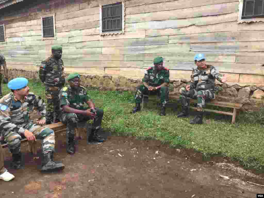 The Joint Congo army and UN Organization Stabilization Mission in the DRC (MONUSCO) crackdown on M23 rebels. Photo by Austere Malivika.