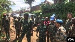 Jeshi la Umoja wa Mataifa la Monusco nchini Jamhuri ya kidemokrasia ya Congo wameanza ushirikiano mpya na jeshi tiifu la serikali ya nchi hiyo katika operesheni dhidi ya waasi wa M23 wilayani Rutshuru, Kivu kaskazini. Picha na Austere Malivika.