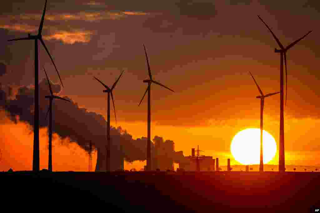 Steam rises from the coal-fired power plant Niederaussem, Germany. The COP27 U.N. Climate Summit is set to take place in Sharm el-Sheikh, Egypt, beginning November 6. 