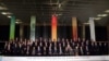 Ministros de finanzas y jefes de bancos centrales de los países del G20 posan para la foto oficial de la reunión del grupo en Buenos Aires, Argentina. Julio 21 de 2018, REUTERS/Marcos Brindicci.