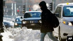 Frío invernal en Nueva Inglaterra.