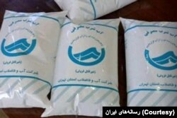 توزیع آب آشامیدنی در کیسه پلاستیکی در ایران