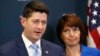 El presidente de la Cámara de Representantes Paul Ryan de Wisconsin, (izquierda) habla junto a la legisladora Cathy McMorris Rodgers, republicana por Washington, durante una conferencia de prensa luego de una reunión del caucus republicano, el 24 de julio de 2018, en el Capitolio, en Washington.