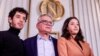Press conference with the husband and children of this year's winner of the Nobel Peace Prize