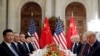 美国总统特朗普与中国国家主席习近平在布宜诺斯艾利斯的G20峰会上举行会谈（资料图）