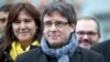 En la foto Carles Puigdemont, ex presidente de la Generalidad de Cataluña.
