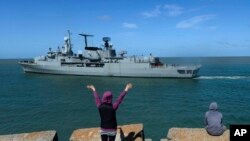El submarino argentino desparecido en el Atlántico Sur.