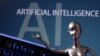 FILE PHOTO: Illustration shows AI Artificial Intelligence words