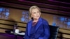 Hillary Clinton en entrevista con periodista Tina Brown, durante Cumbre Mujeres en el Mundo en Nueva York, el 13 de abril de 2018. REUTERS/Eduardo Munoz. La exprimera dama y exsecretaria de estado producirá serie para TV con Steven Spielberg sobre historia del voto femenino en EE.UU.