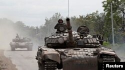 Vifaru vya jeshi la Russia nchini Ukraine. May 26 2022. PICHA: REUTERS