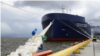 En la imagen, un buque ruso de transporte de gas natural liquado en San Petersburgo.
