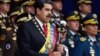 El presidente venezolano, Nicolás Maduro, pronuncia un discurso durante una ceremonia para celebrar el aniversario No. 81 de la Guardia Nacional en Caracas. Foto de archivo del 4 de agosto de 2018.