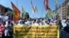 Kurdên li Srenbolê piştgirîya Kobanê dikin