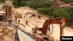 Picha inayoonyesha kiwanda cha kusindika madini katika eneo la Gatumba, magharibi mwa Rwanda. Novemba 25, 2009. Picha ya Reuters.