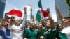Los mexicanos celebraron el domingo, 17 de junio de 2018, en las calles de la Ciudad de México, el triunfo de su selección ante Alemania en el Mundial de Rusia.
